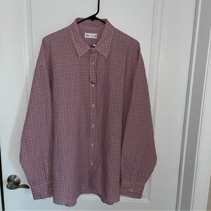 New Zara Men’s plaid long Sleeves Shirt Limited Edition, multicolor Size XL
